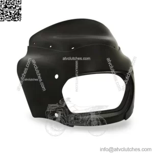 Memphis Shades Gloss Black Road Warrior Fairing Harley 18+ Softail Fat Bob FXFB (For: Harley-Davidson)