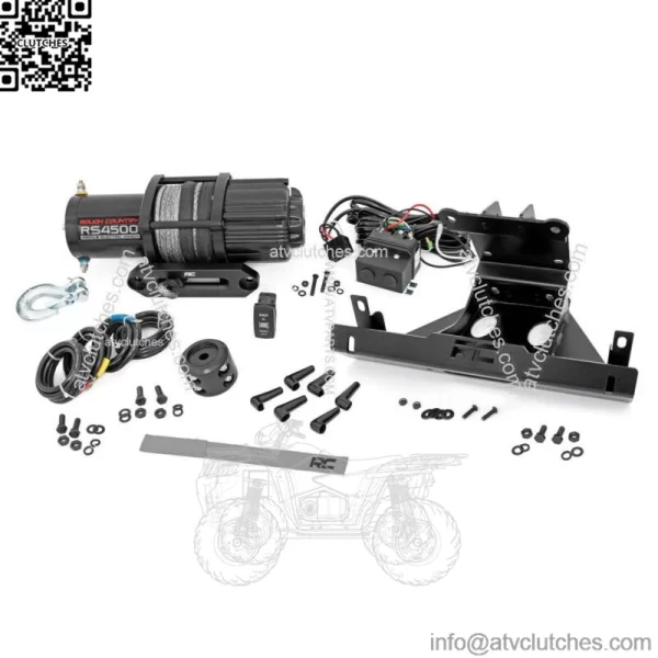 Rough Country Winch Kit w/RS4500S for 2017-2022 Can-Am Maverick X3 - 92068 (For: Can-Am Maverick X3 Max)