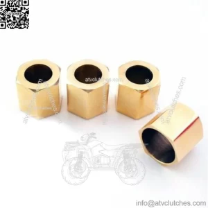 Pushrod Cover Cup Set Brass For Tube Harley Sportster Ironhead Super Glide FL (For: Harley-Davidson)