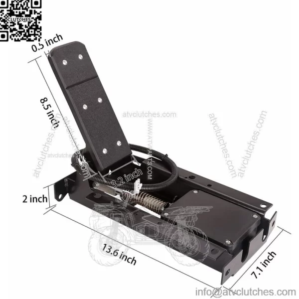 Golf Cart Accelerator Pedal Box Assembly for EZGO TXT 2000-up (PDS) 73333G05 - Image 3