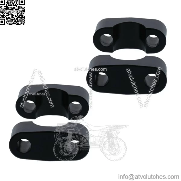 Handlebar Mounts Clamps for Ski-Doo Replaces OEM #'s 506152750 & 506152751