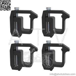 Fixing Clip 4 Pack #Black