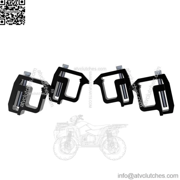 Fixing Clip 4 Pack #Black - Image 3