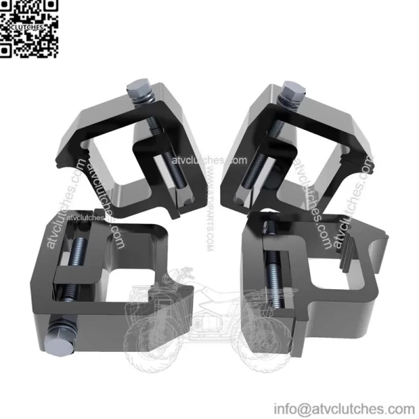 Fixing Clip 4 Pack #Black - Image 4