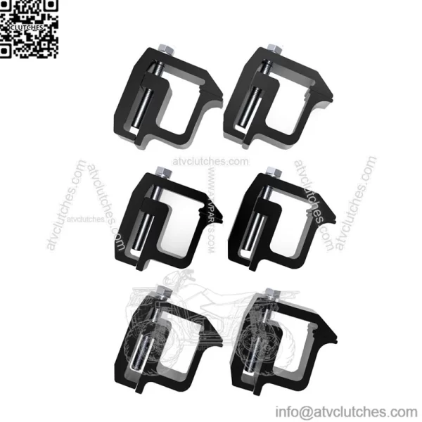 Fixing Clip 6 Pack #Black - Image 3