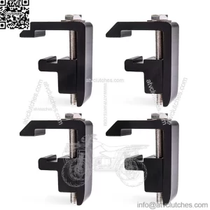 Fixing Clip 4#4 Pack Black