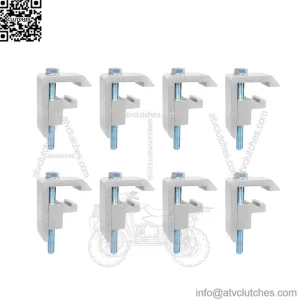 Fixing Clip 4#8 Pack Silver