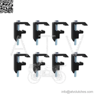 Fixing Clip 4#8 Pack Black