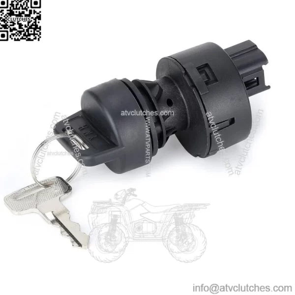 Golf Cart Ignition Key Switch for Yamaha G22 G29 Drive 2, JW1-H2510-00