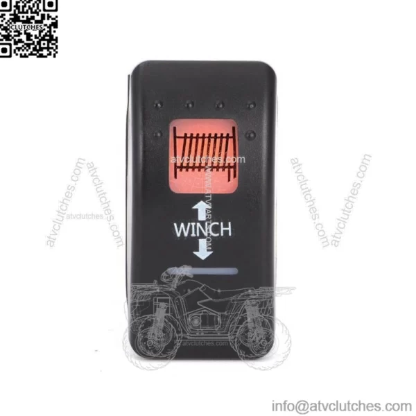 WINCH ROCKER SWITCH Amber Backlight For CAN-AM Commander Maverick X3 Defender - Image 2