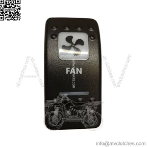 FAN (AMBER ORANGE) Can-Am Style Rocker Switch Maverick Commander X3
