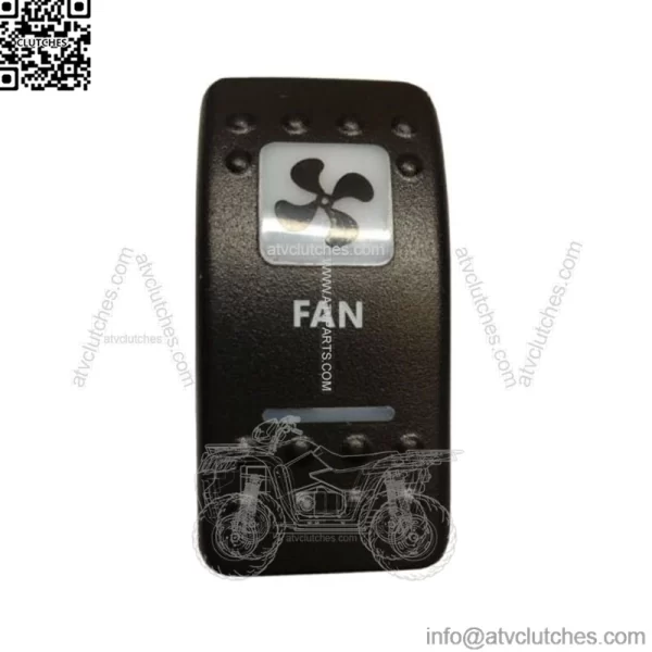 FAN (AMBER ORANGE) Can-Am Style Rocker Switch Maverick Commander X3