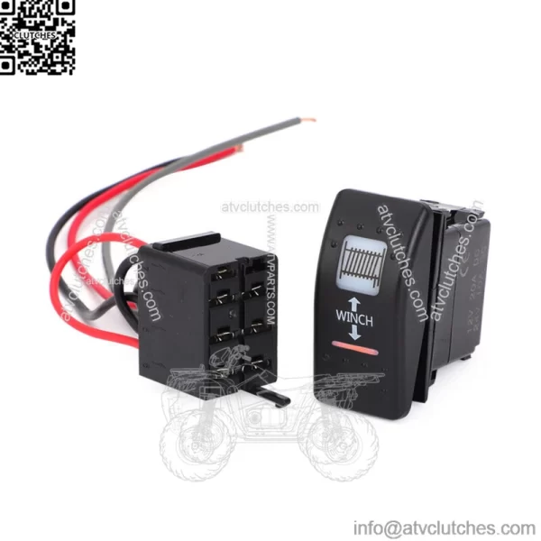 Winch Switch with Backing Wire Kit For Can Am Maverick X3 Commander Rocker - Image 2