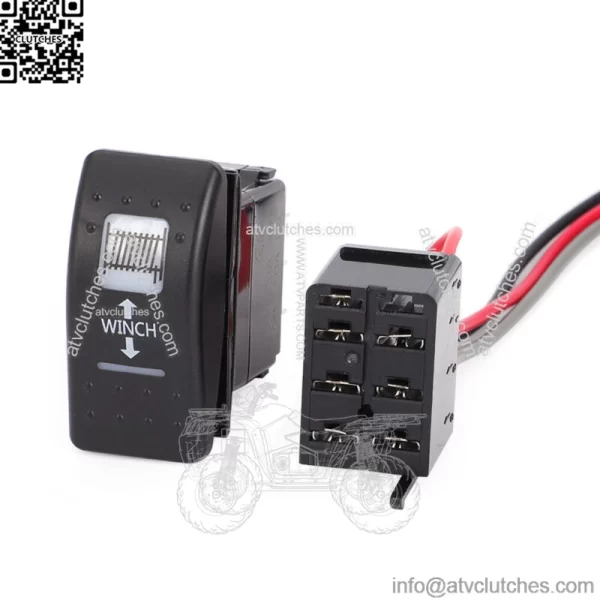 Winch Switch with Backing Wire Kit For Can Am Maverick X3 Commander Rocker - Image 3