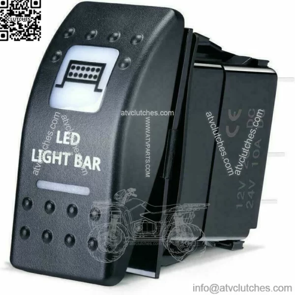 LED Light Bar Switch 12V ON-OFF Fit For Can Am Maverick X3 Commander Defender