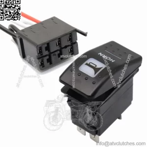 Horn Switch Rocker Amber +Harness For CAN-AM COMMANDER MAVERICK X3 DEFENDER