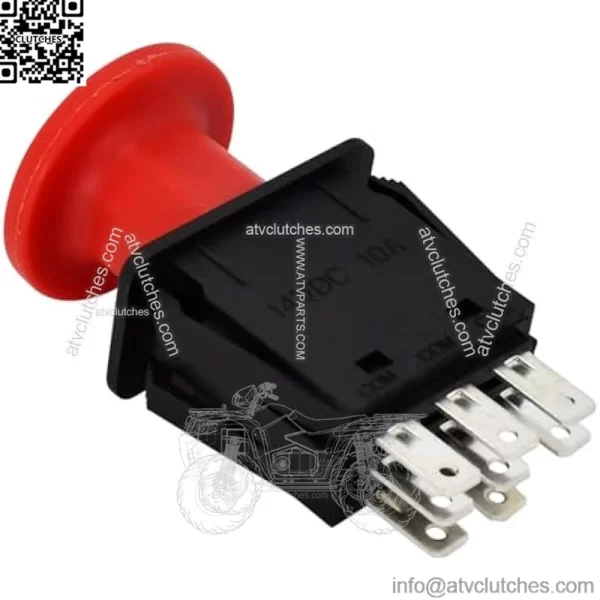 Disenparts 539131627 PTO Switch 539101768 597520401 Compatible with Husqvarna Craftsman AYP Dixon DX260 DX272 LZ6127 7230 MZT 61 MZ 6128 28ZT PZT 4822 6128 PZ 5426 Replace 504-01421 430-433 589887201 - Image 3
