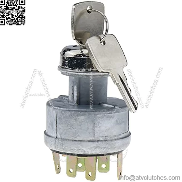 Ignition Switch AT195301 for John Deere Construction & Industrial 210C 210K 210LE 510D 535 540E 544E 544G 550B 560D Harvester 3510 3520