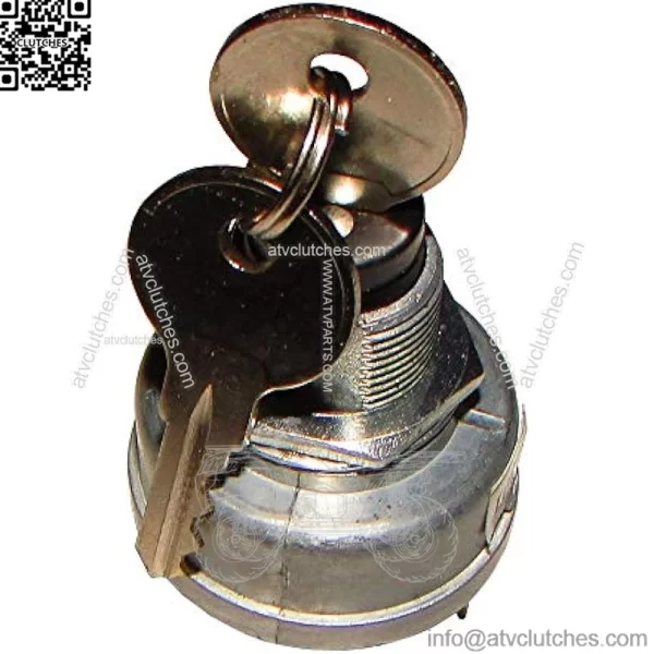 Ignition Switch w/Keys Fits John Deere 1200 1200A Bunker Rakes 800 V40 Aerators