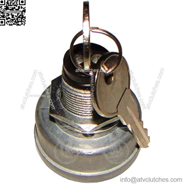 Ignition Switch w/Keys Fits John Deere 1200 1200A Bunker Rakes 800 V40 Aerators - Image 2