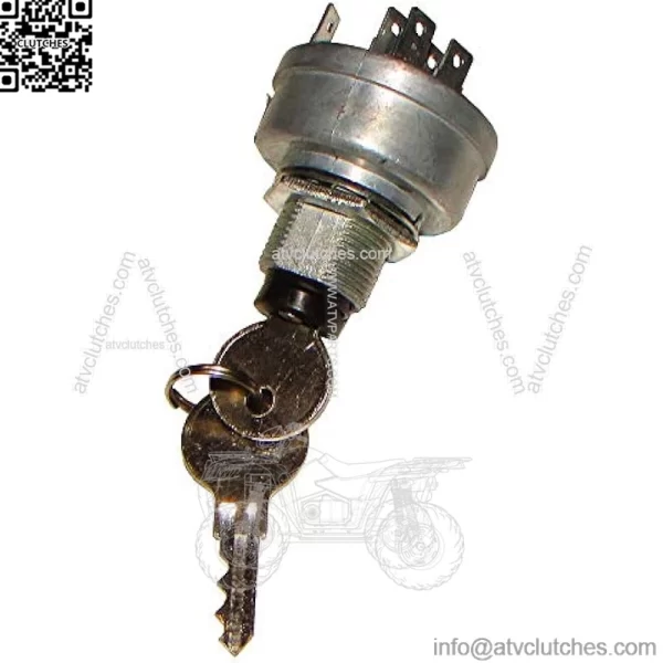 Ignition Switch w/Keys Fits John Deere 1200 1200A Bunker Rakes 800 V40 Aerators - Image 4