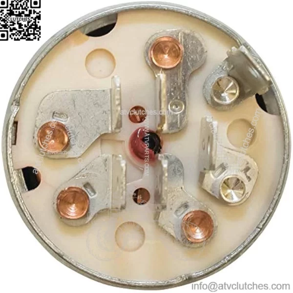 Ignition Switch 430-128 Compatible with/Replacement for John Deere F910 and F930 Front mounts, 130, 175, 180, 185, F912, F915, F925, RX73, RX75, RX95, SX75, SX95, 1600 and 1600 Turbos - Image 2
