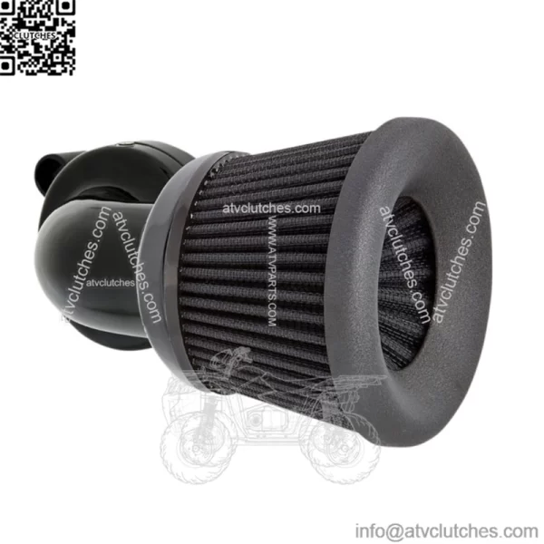 X8X Velocity 90?? Air Cleaner Filter Kit Black Harley Touring Softail 17+ (For: Harley-Davidson)