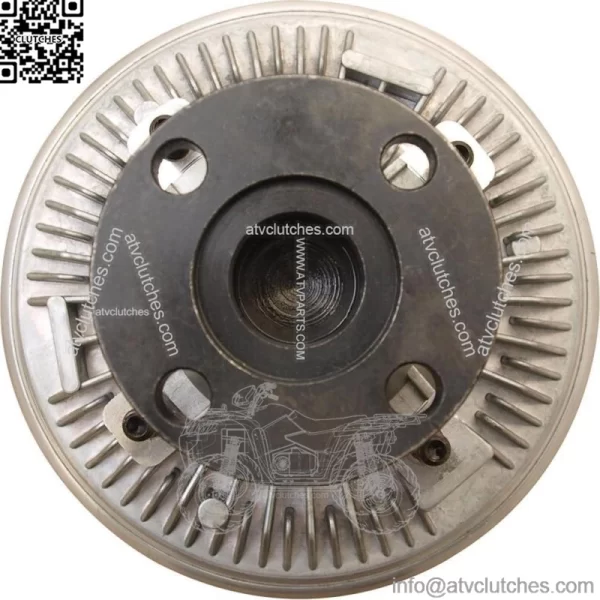 Viscous Fan Clutch Assembly Fits John Deere 7410 7210 7510 RE165218 - Image 2