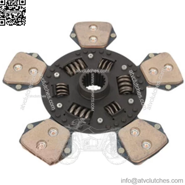 Clutch Disc - Carraro Fits John Deere 5200 5210 5410 5510 5310 5400 5300 5500 - Image 2