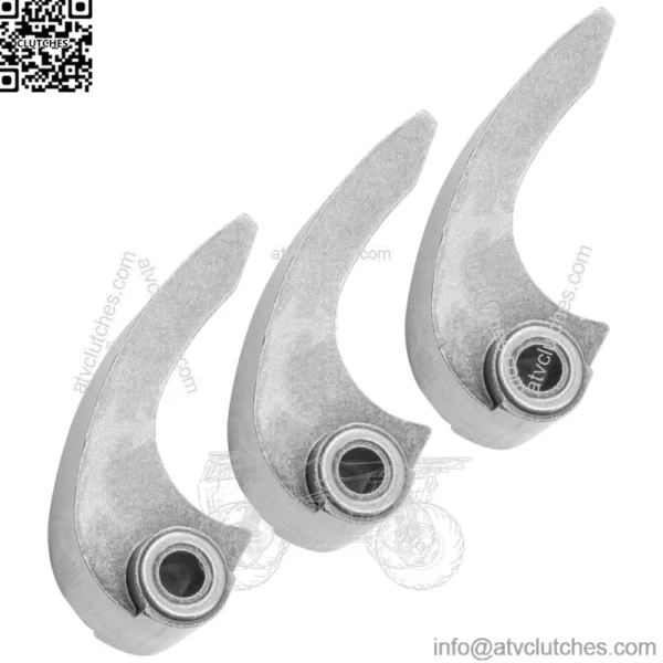 5142487 Primary Drive Clutch Weight 31-74 for Polaris / Qty 3 - Image 3