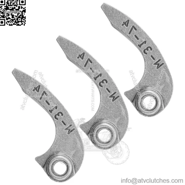 5142487 Primary Drive Clutch Weight 31-74 for Polaris / Qty 3 - Image 4