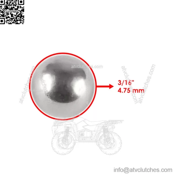 Clutch Push Rod Ball Seal Kit For Yamaha Blaster 200 YFS200 1988-2006 (For: Yamaha YFS200) - Image 3