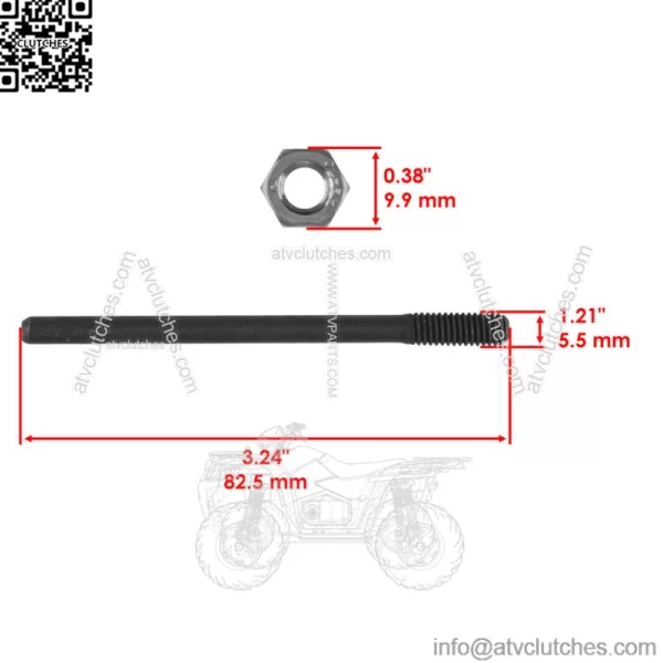 Clutch Push Rod Ball Seal Kit For Yamaha Blaster 200 YFS200 1988-2006 (For: Yamaha YFS200) - Image 4