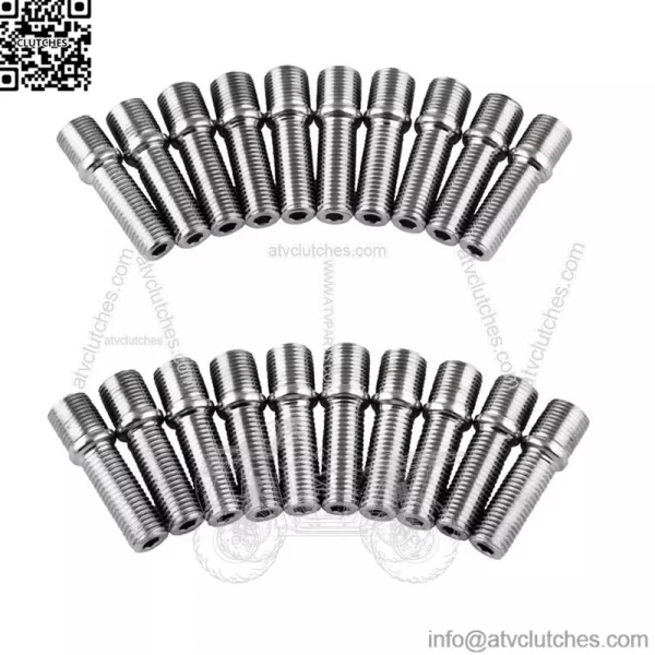 Short 50mm reverse bolt M14*1.5-M12*1.5