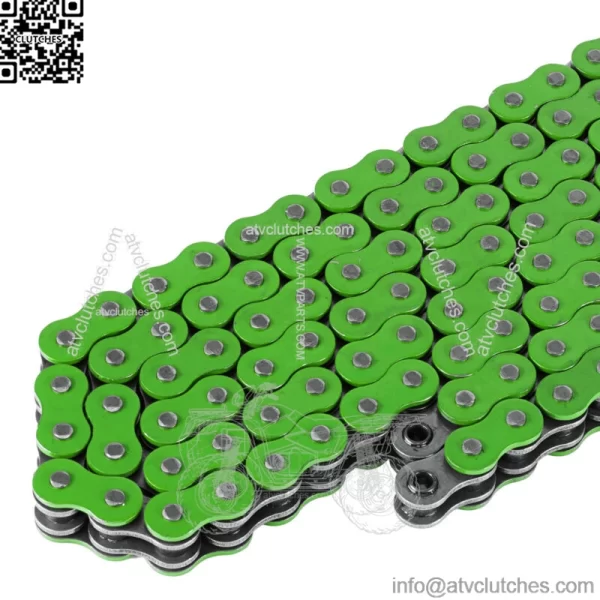 O-Ring Drive Chain for Yamaha Blaster 200 YFS200 1997-2006 Green (For: Yamaha YFS200) - Image 2