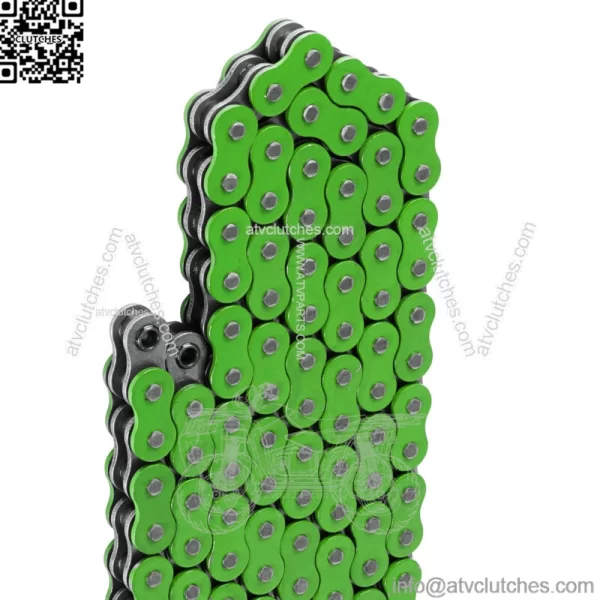 O-Ring Drive Chain for Yamaha Blaster 200 YFS200 1997-2006 Green (For: Yamaha YFS200) - Image 3