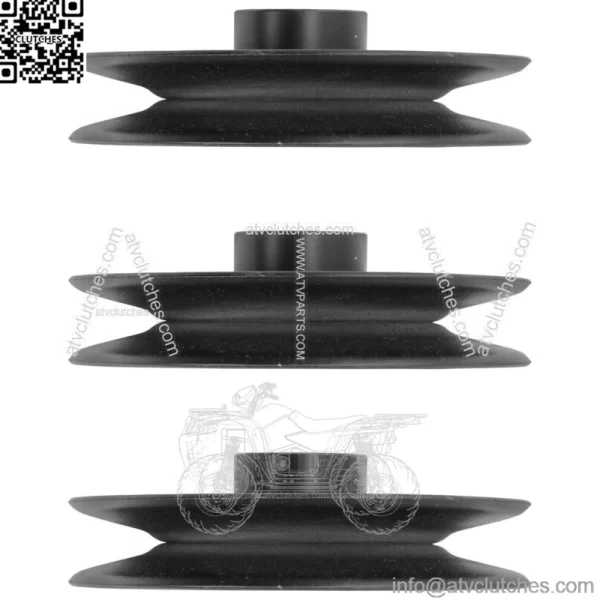 033-4820-00 Deck Pulley for John Deere Revolt MZ & MZ Magnum Stand-On 3x - Image 4