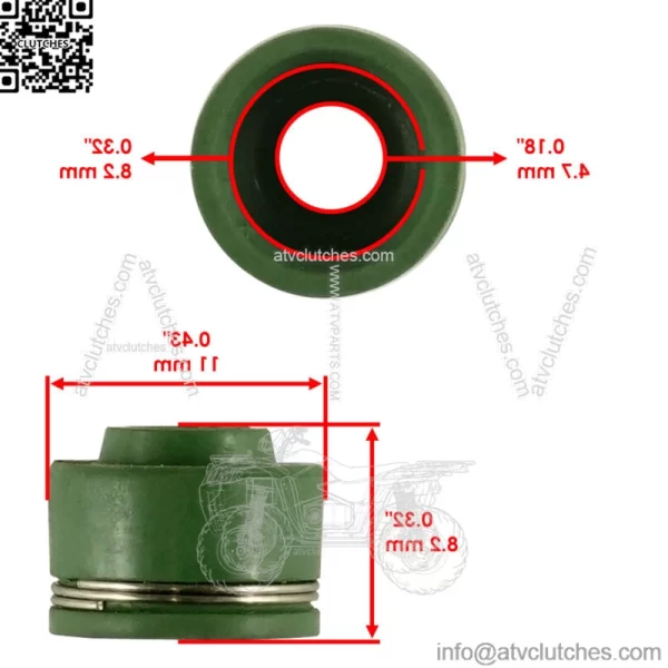 Exhaust Valve Kit For Polaris RZR 4 XP 900 2012 / 3022135 3610161 - Image 4
