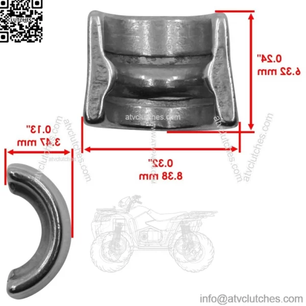 Exhaust Valve Kit For Polaris Scrambler 500 2x4 4x4 1997 1998 1999-2001 - Image 4