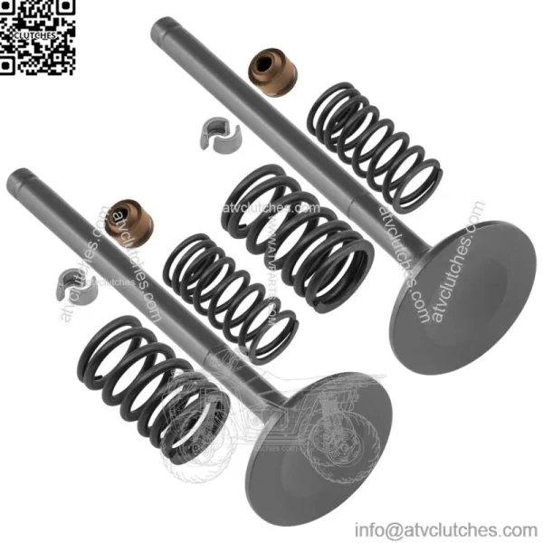 Exhaust & Intake Valve Kit For Polaris Phoenix 200 2005 2006 2007-2023