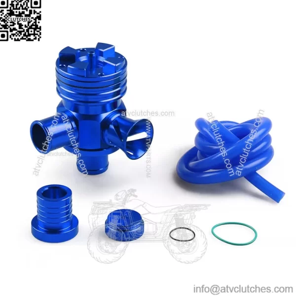 Aluminum Alloy Pressure Relief Valve 1# Blue