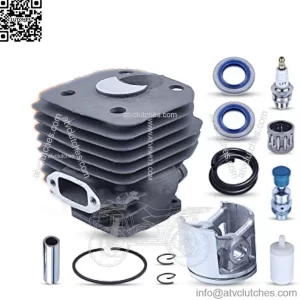 48mm Cylinder Piston Pin Ring Top End Kit for Husqvarna 261 262 262XP 262XPH Chainsaw 503907971 503541171 503541172
