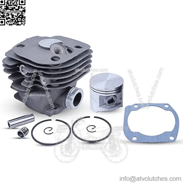 50mm Nikasil Cylinder Piston Kit For HUSQVARNA 372 372XP 371 371XP 365 Chainsaw, Cylinder. Piston, Pin, Ring, Circlip, Needle Bearing, Cylinder Gasket - Image 2