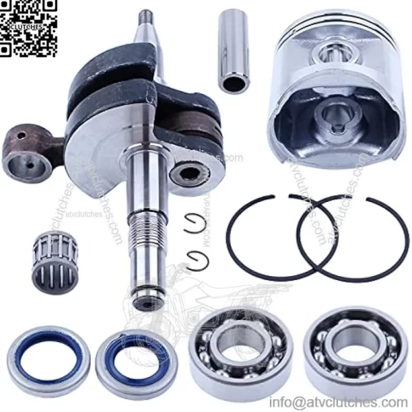 Crankshaft Seal Piston Kit For Husqvarna 365 372 XP 371 362 For Chainsaw 503748701, Crankshaft, Piston, Pin, Ring, Circlip, Needle Bearing, Oil Seals, Crank Bearing - Image 3