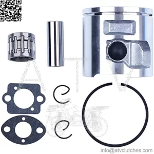 47mm Piston Needle Bearing Gasket For Husqvarna 455 455E 455 Rancher For Chainsaw , Piston , Pin , Ring , Circlip , Needle Bearing , Carburetor Gasket Kit