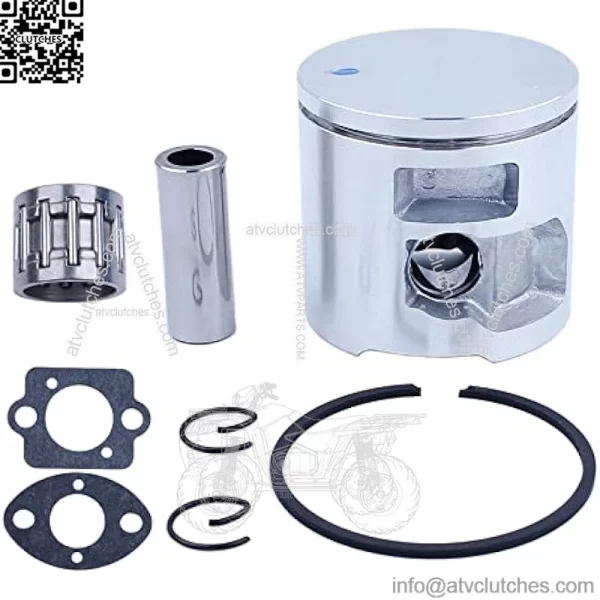 47mm Piston Needle Bearing Gasket For Husqvarna 455 455E 455 Rancher For Chainsaw , Piston , Pin , Ring , Circlip , Needle Bearing , Carburetor Gasket Kit - Image 3