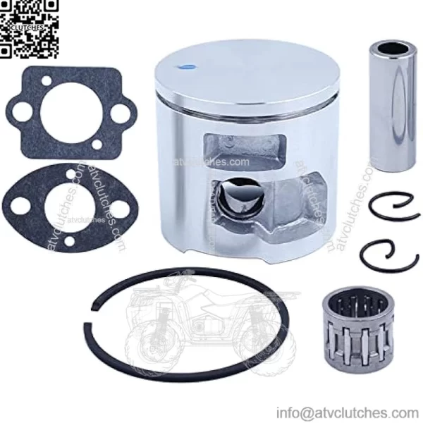 47mm Piston Needle Bearing Gasket For Husqvarna 455 455E 455 Rancher For Chainsaw , Piston , Pin , Ring , Circlip , Needle Bearing , Carburetor Gasket Kit - Image 4