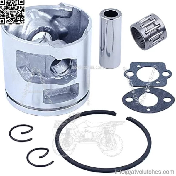47mm Piston Needle Bearing Gasket For Husqvarna 455 455E 455 Rancher For Chainsaw , Piston , Pin , Ring , Circlip , Needle Bearing , Carburetor Gasket Kit - Image 5