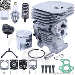 41mm Cylinder Gasket Kit 5047351-01 for Husqvarna 435 435E 440E 440 II for Chainsaw, Cylinder, Piston, Ring, Pin, Circlip, Cylinder Bolt, Fuel Cap, Fuel Filter, Spark Plug