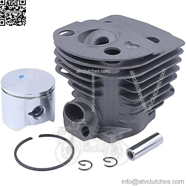 45mm Cylinder Piston Bearing Top End Rebuild Kit For Husqvarna 55 51 For Chainsaw, Cylinder, Piston, Pin, Ring, Circlip, Piston Bearing, Clutch Bearing, Intake Manifold - Image 5